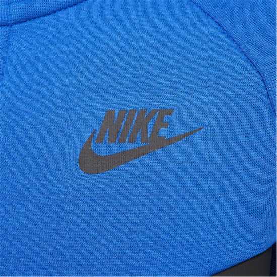 Nike Sportswear Tech Fleece Full-Zip Hoodie Juniors Обсидиан Детски суитчъри и блузи с качулки