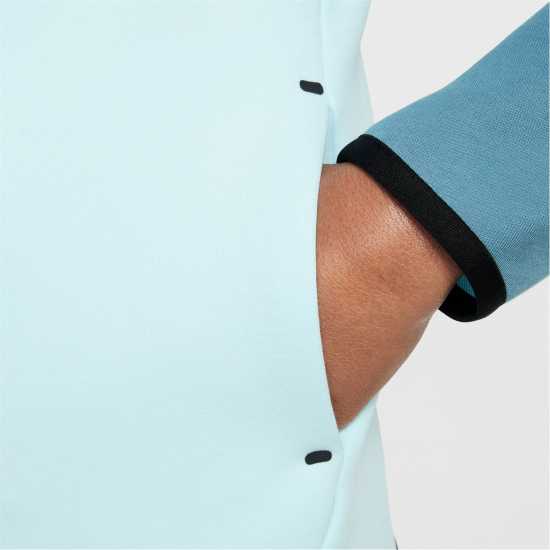 Nike Sportswear Tech Fleece Full-Zip Hoodie Juniors Glacier Blue Детски суитчъри и блузи с качулки