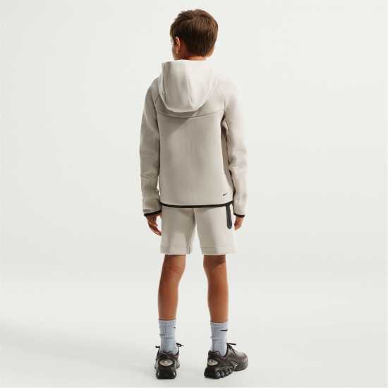 Nike Sportswear Tech Fleece Full-Zip Hoodie Juniors Cream 