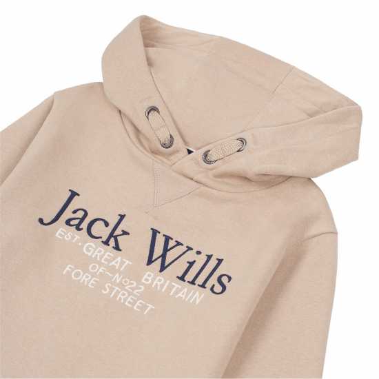 Jack Wills Script Oth Hoodie Jn99  Детски суитчъри и блузи с качулки