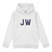 Jack Wills Collegiate Bb Hdy Jn99 V Grey Heathr Детски суитчъри и блузи с качулки