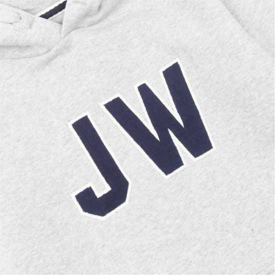 Jack Wills Collegiate Bb Hdy Jn99 V Grey Heathr Детски суитчъри и блузи с качулки
