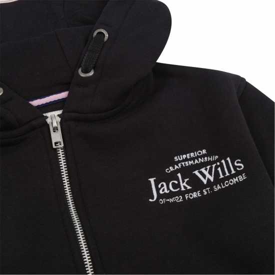 Jack Wills Nellie Lb Zip Hd Jn99  Детски суитчъри и блузи с качулки