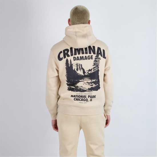 Criminal Damage Damage National Park Hoody  Мъжки суитчъри и блузи с качулки
