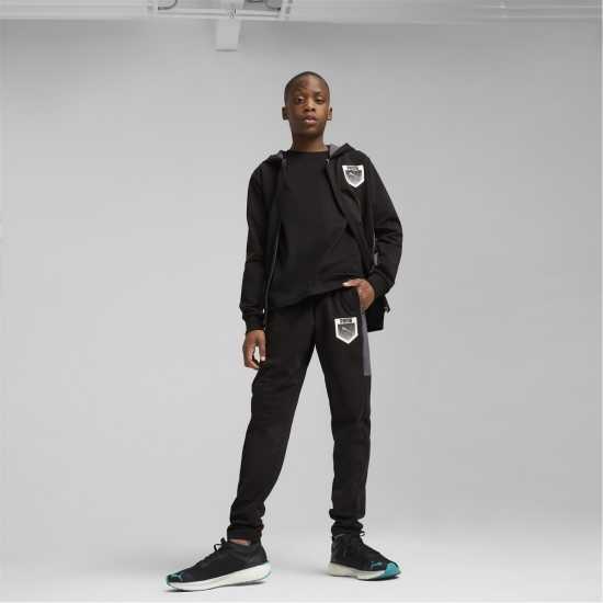 Puma Active Fz Hdy Jn99 Черно Пума Детски суитчъри и блузи с качулки