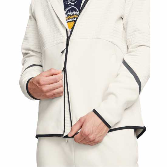 Under Armour Unstoppable Zip Hoodie Бяло Under Armour Unstoppable Zip Hoodie Бяло