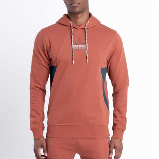 Luke Munich Hoody Sn99 Cinnamon Мъжки суитчъри и блузи с качулки