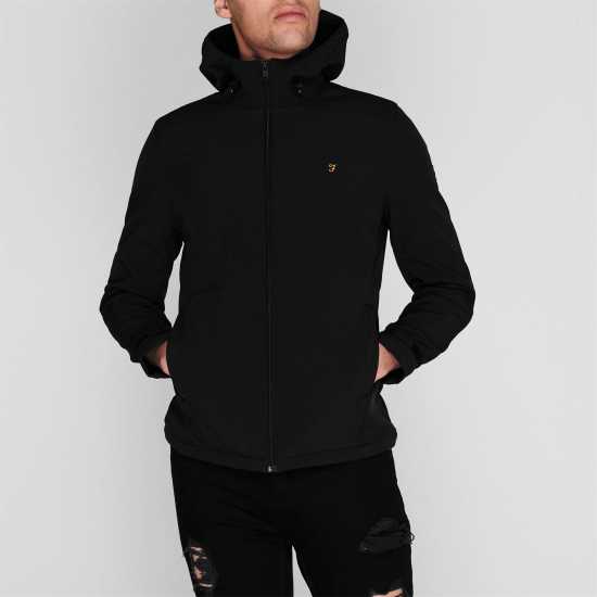 Farah Bective Hoodie Dp Black 006 Мъжки грейки