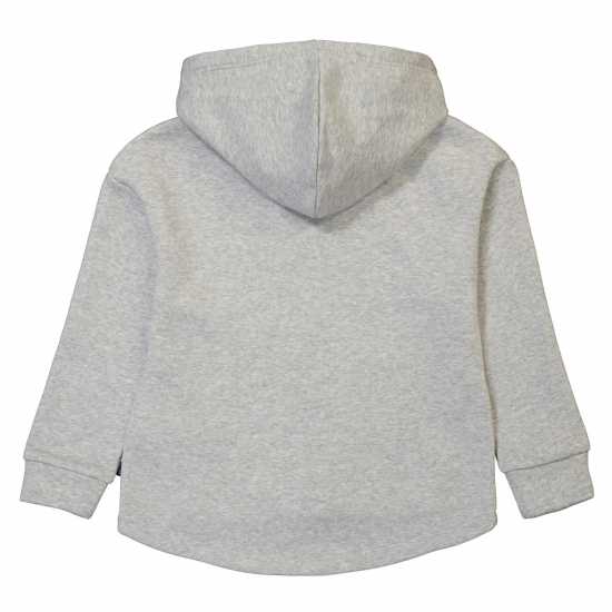 Puma Детско Яке С Качулка Zipped Hooded Jacket Juniors Grey/White Детски суитчъри и блузи с качулки