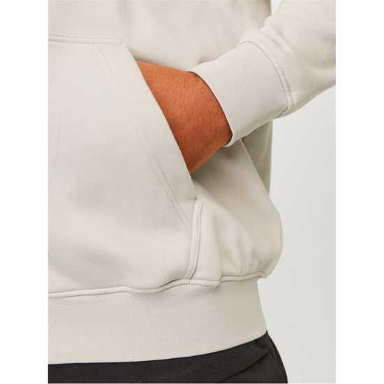 Jack And Jones Men's Vest Zip Hoodie Лунна лъчина Jack And Jones Men's Vest Zip Hoodie Лунна лъчина