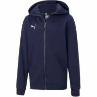 Puma Яке С Качулка Teamgoal 23 Casuals Hooded Jacket Jr Hoody Boys Peacoat Детски суитчъри и блузи с качулки