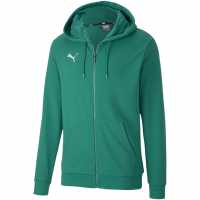 Puma Мъжки Суитшърт Teamgoal 23 Casuals Hooded Jacket Hoody Mens Pepper Green Мъжки суитчъри и блузи с качулки