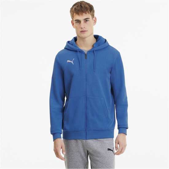 Puma Мъжки Суитшърт Teamgoal 23 Casuals Hooded Jacket Hoody Mens Elec/Blu/Lem Мъжки суитчъри и блузи с качулки