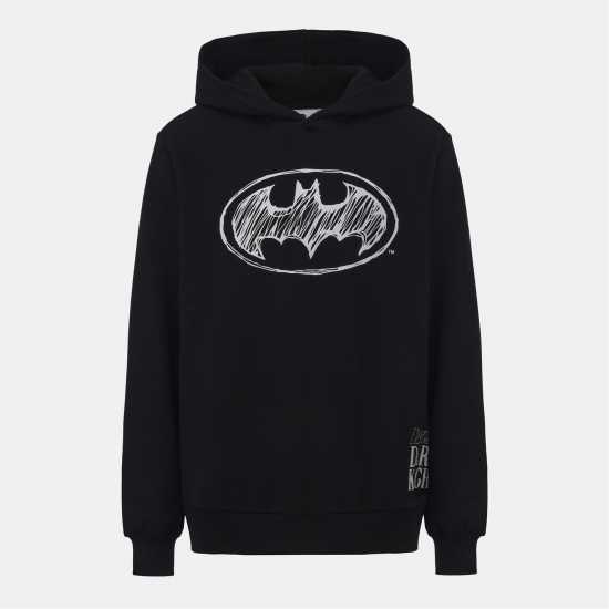 Character Mens Disney Fleece Hoody Batman Дамски стоки с герои
