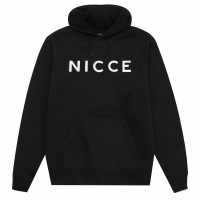 Nicce Logo Hoodie Mens Black Мъжки суитчъри и блузи с качулки