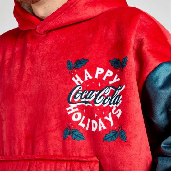Coca Cola Coca-Cola Officially Licensed Christmas Hoodie For Adults Unisex  