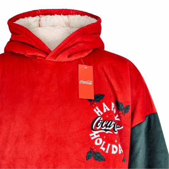Coca Cola Coca-Cola Officially Licensed Christmas Hoodie For Adults Unisex  