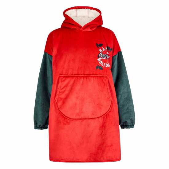 Coca Cola Coca-Cola Officially Licensed Christmas Hoodie For Adults Unisex  
