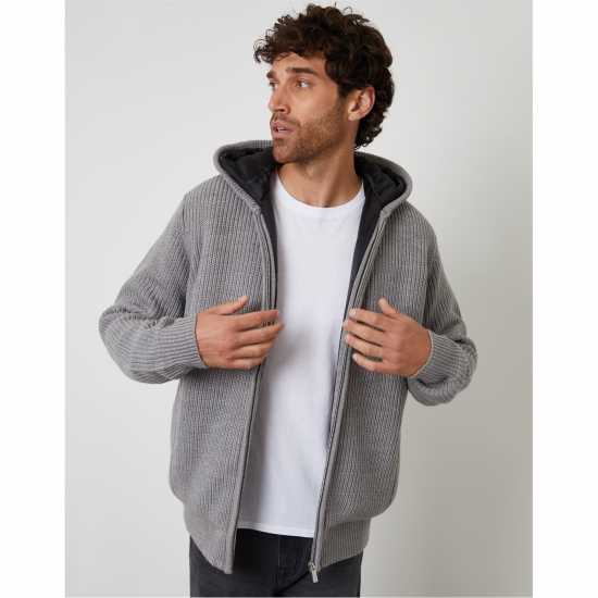 Threadbare Haydock Jacket Sn62 Grey Marl Threadbare Haydock Jacket Sn62 Grey Marl