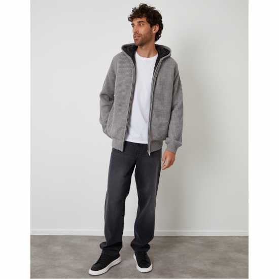 Threadbare Haydock Jacket Sn62 Grey Marl Threadbare Haydock Jacket Sn62 Grey Marl