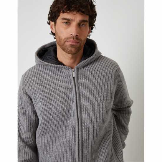 Threadbare Haydock Jacket Sn62 Grey Marl Threadbare Haydock Jacket Sn62 Grey Marl