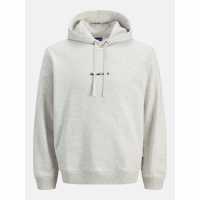 Блуза С Качулка Jack And Jones Hoodie Mens White Melange Блуза С Качулка Jack And Jones Hoodie Mens White Melange