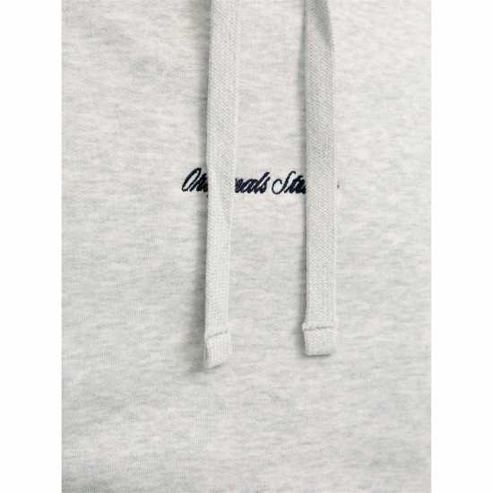 Блуза С Качулка Jack And Jones Hoodie Mens White Melange Блуза С Качулка Jack And Jones Hoodie Mens White Melange