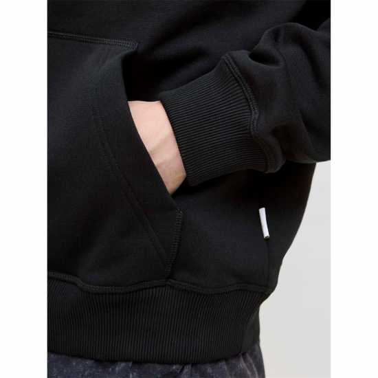 Блуза С Качулка Jack And Jones Hoodie Mens Black Блуза С Качулка Jack And Jones Hoodie Mens Black