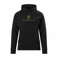 Gym King Men's Pro Cotton Pull Over Hoodie Черно/Злато 