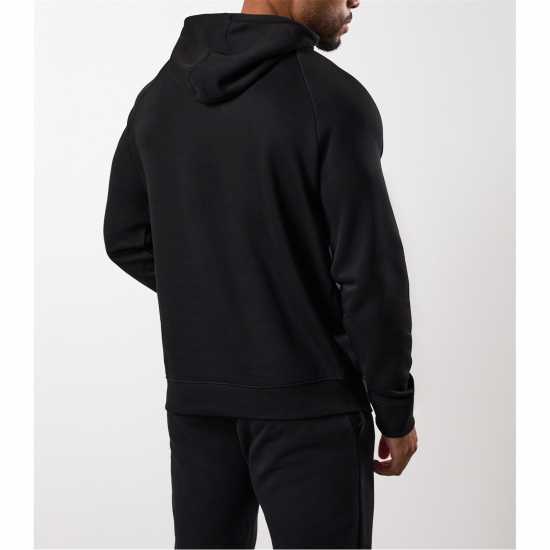 Gym King Men's Pro Cotton Pull Over Hoodie Черно/Злато Gym King Men's Pro Cotton Pull Over Hoodie Черно/Злато