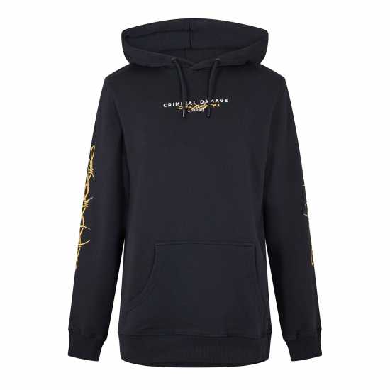 Criminal Damage Criminaldamage Barb Wire Hood Mens Criminal Damage Criminaldamage Barb Wire Hood Mens