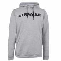 Airwalk Logo Oth Hoodie Mens Grey Мъжки полар