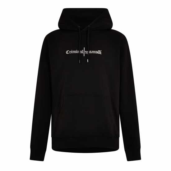 Criminal Damage Criminaldamage Goth Reflektor Hood Mens  