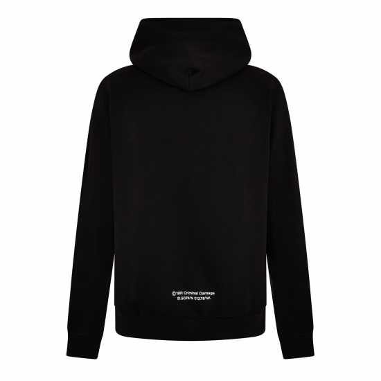 Criminal Damage Criminaldamage Goth Reflektor Hood Mens  