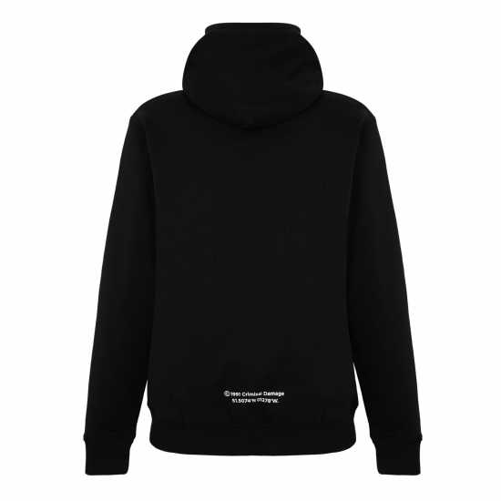 Criminal Damage Criminaldamage Gothic Spray Hood Mens  
