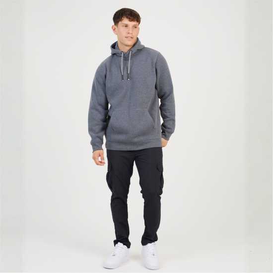 Brave Soul Men's Cross Over Hood Overhead Hoodie  