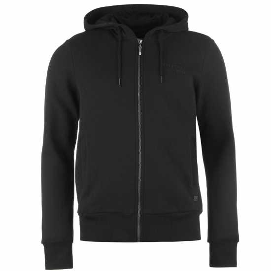 Firetrap Mens Brunel Full Zip Fleece Hoodie Черно Мъжки суитчъри и блузи с качулки