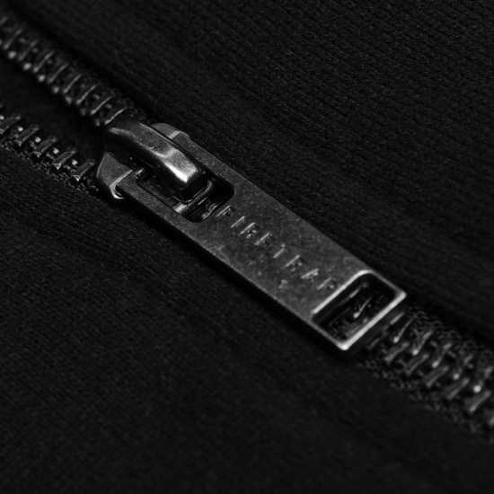 Firetrap Mens Brunel Full Zip Fleece Hoodie Черно Мъжки суитчъри и блузи с качулки