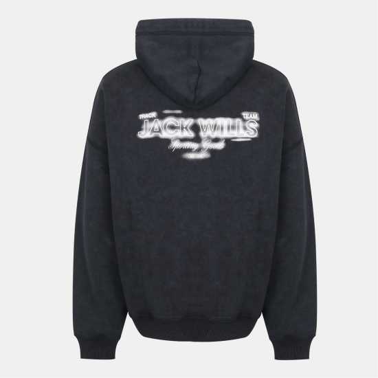 Jack Wills Script Hoodie Sn54 Черно Jack Wills Script Hoodie Sn54 Черно