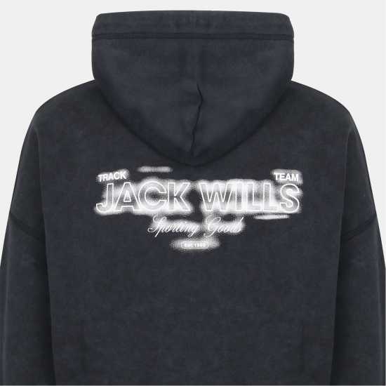 Jack Wills Script Hoodie Sn54 Черно Jack Wills Script Hoodie Sn54 Черно