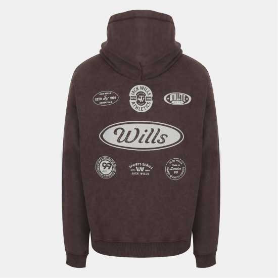 Jack Wills Americano Hoodie Sn54 Black Coffee Jack Wills Americano Hoodie Sn54 Black Coffee