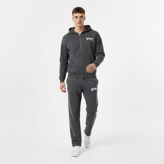 Jack Wills Men's Graphic Cotton Long Sleeve Oversized Fit Zip Hoodie Jack Wills Men's Graphic Cotton Long Sleeve Oversized Fit Zip Hoodie