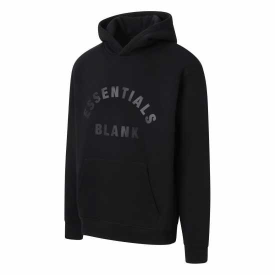Blank Essentials Be Arch Hoodie Mens Черно Blank Essentials Be Arch Hoodie Mens Черно