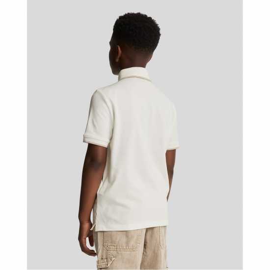 Lyle And Scott Блуза С Яка Kids' Short-Sleeve Polo Shirt X157 Креда 