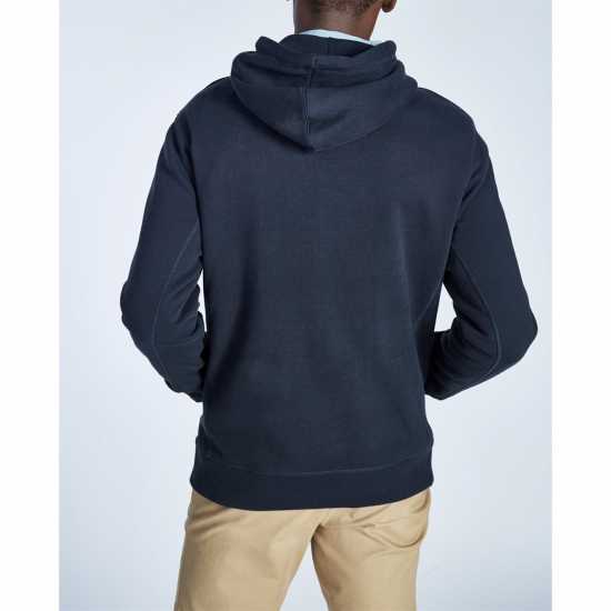 Jack Wills Batsford Logo Hoodie Mens Морска синьо Мъжки суитчъри и блузи с качулки