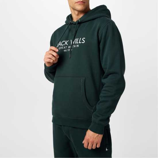 Мъжки суитчъри и блузи с качулки Jack Wills Batsford Logo Hoodie Mens Винограден Jack Wills Batsford Logo Hoodie Mens Винограден Мъжки суитчъри и блузи с качулки