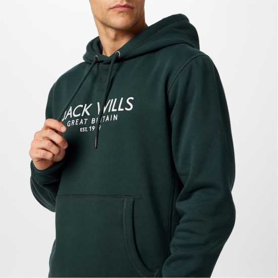 Мъжки суитчъри и блузи с качулки Jack Wills Batsford Logo Hoodie Mens Винограден Jack Wills Batsford Logo Hoodie Mens Винограден Мъжки суитчъри и блузи с качулки