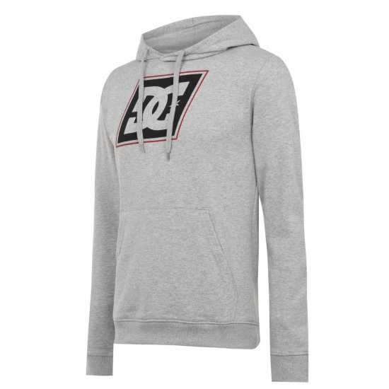 Мъжки суитчъри и блузи с качулки Dc Slant Logo Hoodie Сиво Dc Slant Logo Hoodie Сиво Мъжки суитчъри и блузи с качулки