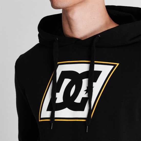 Мъжки суитчъри и блузи с качулки Dc Slant Logo Hoodie Черно Dc Slant Logo Hoodie Черно Мъжки суитчъри и блузи с качулки