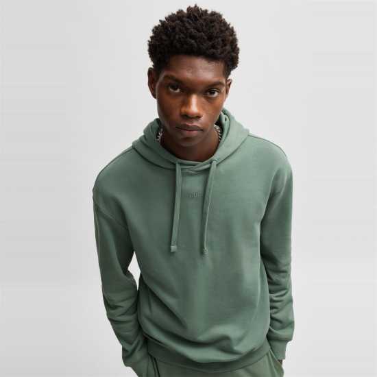 Hugo Boss Hugo Hoodie Open Green Мъжки суитчъри и блузи с качулки